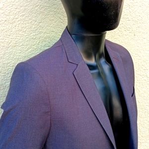 Calvin Klein Young Men's Wool Blend (2) Button Blazer (Dominican Republic)